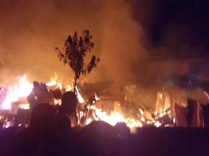 MAN BURNT TO ASHES AT DWARZARK FARM