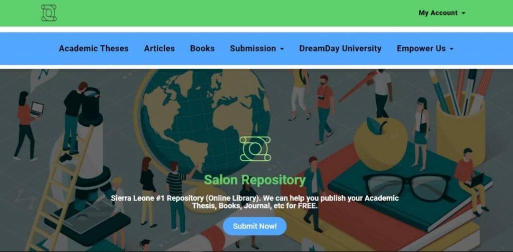 Salon Repository, E-Library Sierra Leone