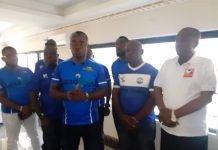 Bo Rangers management pay solidarity visit to the North-East region football association Bo Rangers management pay solidarity visit to the North-East region football association
