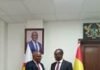 Clerk of Parliament Meets Ghanaian Counterpart