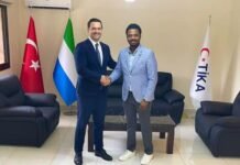 Minister Ibrahim Sannoh Engages TİKA Country Director image